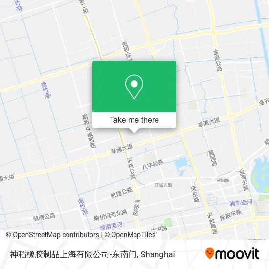 神稻橡胶制品上海有限公司-东南门 map