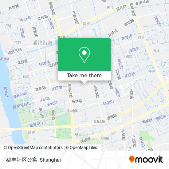 福丰社区公寓 map