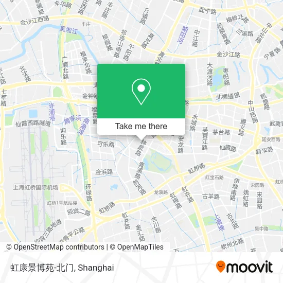 虹康景博苑-北门 map