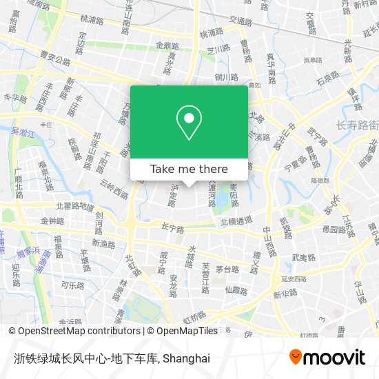 浙铁绿城长风中心-地下车库 map