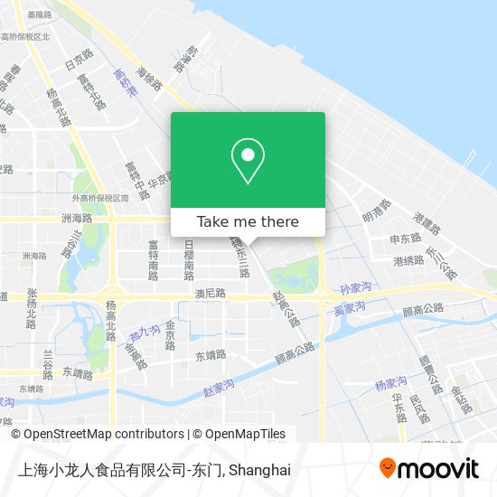 上海小龙人食品有限公司-东门 map