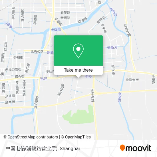 中国电信(浦银路营业厅) map