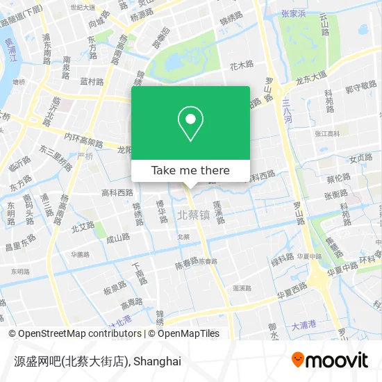 源盛网吧(北蔡大街店) map