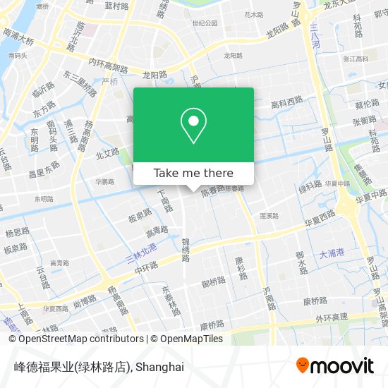 峰德福果业(绿林路店) map