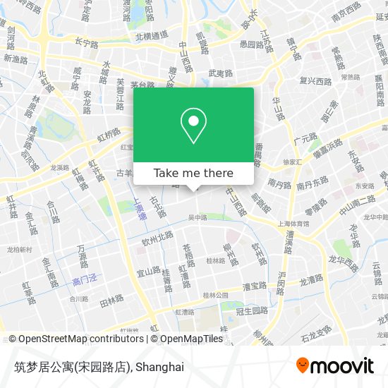 筑梦居公寓(宋园路店) map