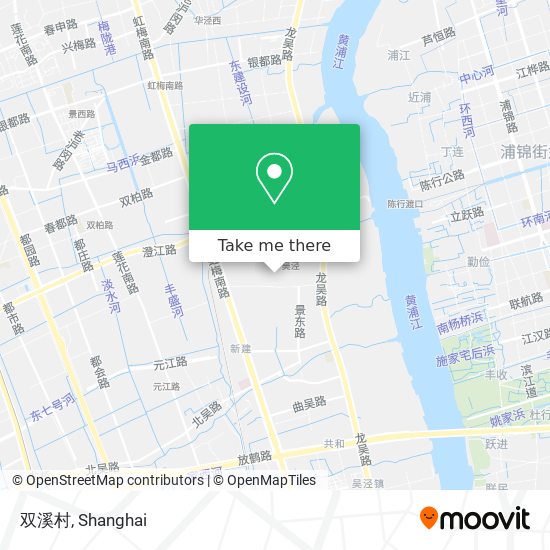 双溪村 map