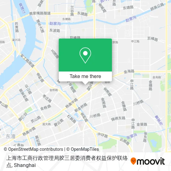 上海市工商行政管理局胶三居委消费者权益保护联络点 map
