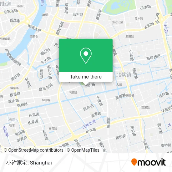 小许家宅 map
