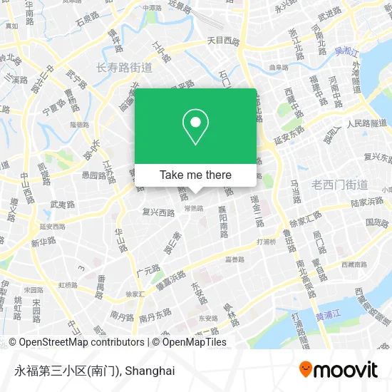 永福第三小区(南门) map