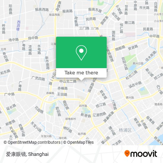 爱康眼镜 map