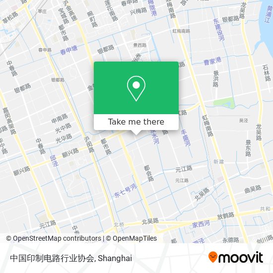 中国印制电路行业协会 map