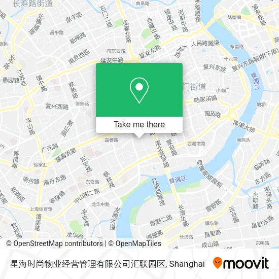 星海时尚物业经营管理有限公司汇联园区 map