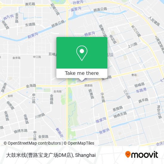 大鼓米线(曹路宝龙广场DM店) map