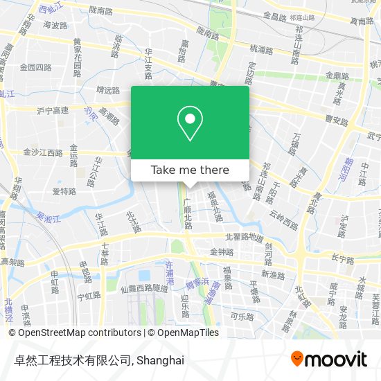 卓然工程技术有限公司 map