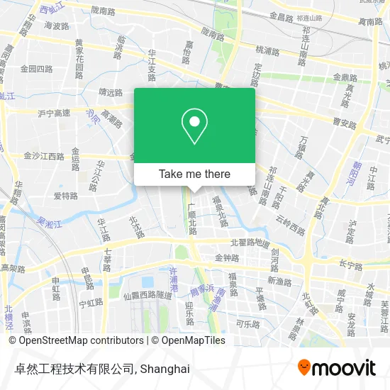 卓然工程技术有限公司 map