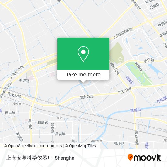 上海安亭科学仪器厂 map
