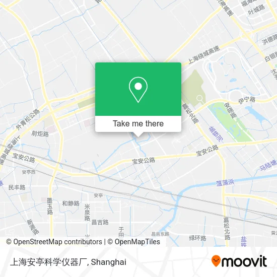 上海安亭科学仪器厂 map