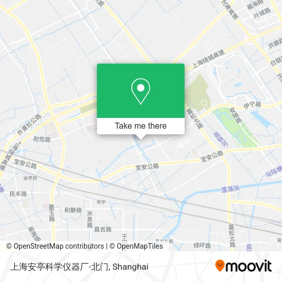 上海安亭科学仪器厂-北门 map