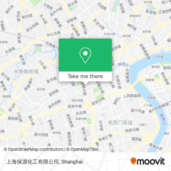 上海保源化工有限公司 map