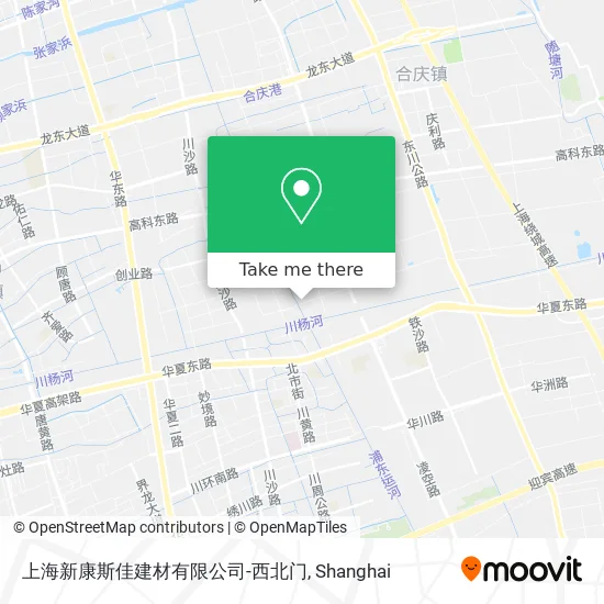 上海新康斯佳建材有限公司-西北门 map