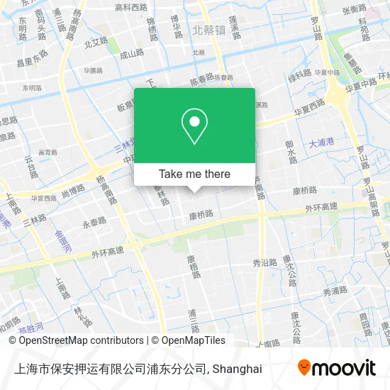 上海市保安押运有限公司浦东分公司 map
