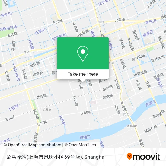 菜鸟驿站(上海市凤庆小区69号店) map