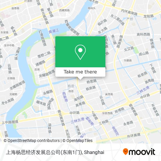 上海杨思经济发展总公司(东南1门) map