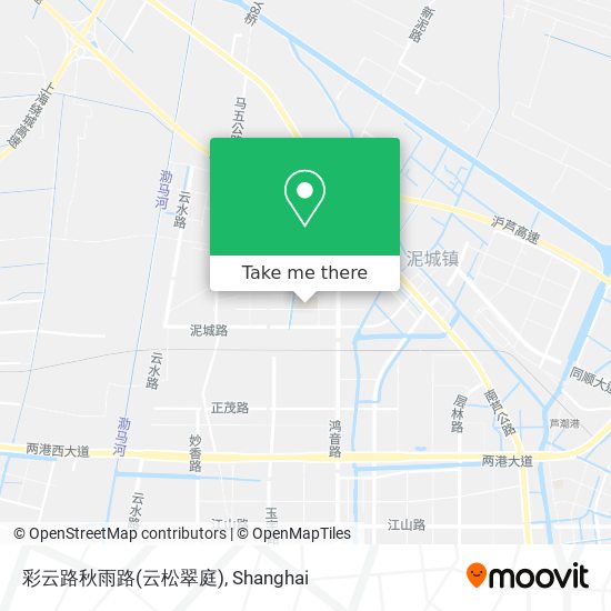 彩云路秋雨路(云松翠庭) map