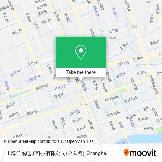 上海任威电子科技有限公司(金阳路) map