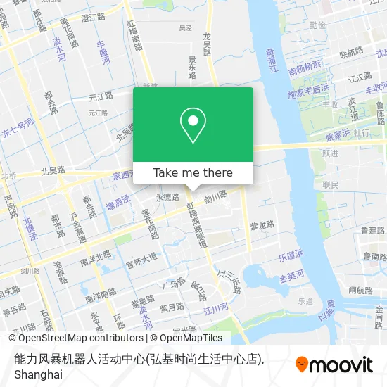 能力风暴机器人活动中心(弘基时尚生活中心店) map