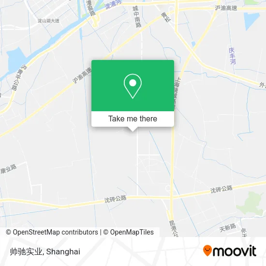 帅驰实业 map
