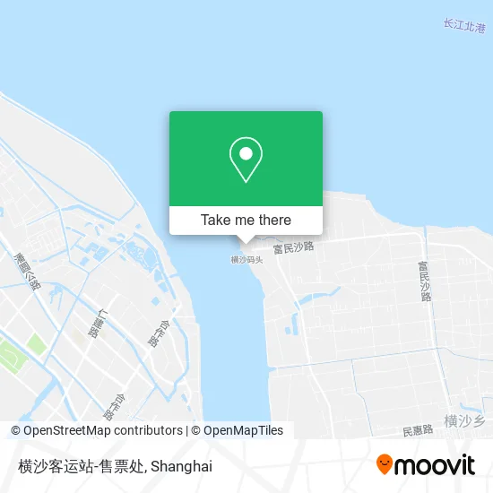 横沙客运站-售票处 map