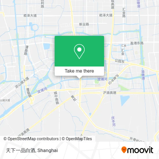 天下一品白酒 map