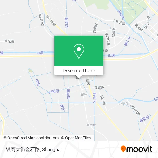 钱商大街金石路 map