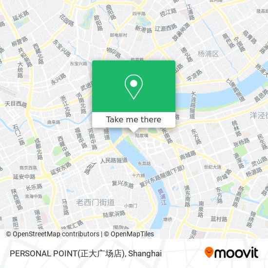 PERSONAL POINT(正大广场店) map