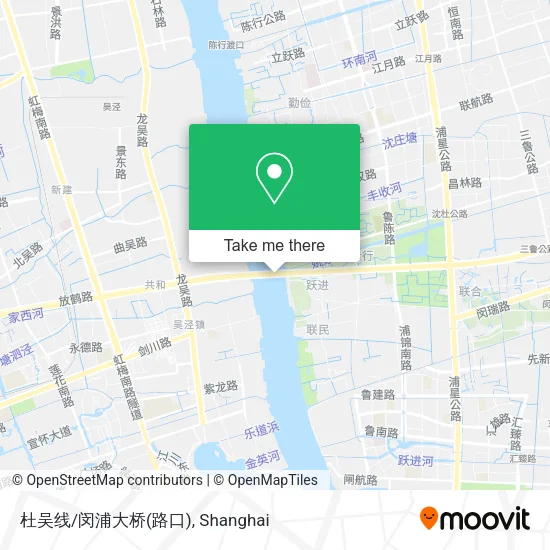 杜吴线/闵浦大桥(路口) map