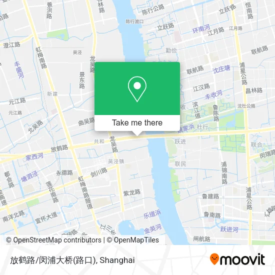 放鹤路/闵浦大桥(路口) map