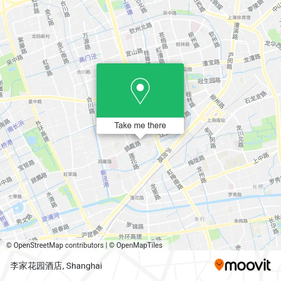 李家花园酒店 map