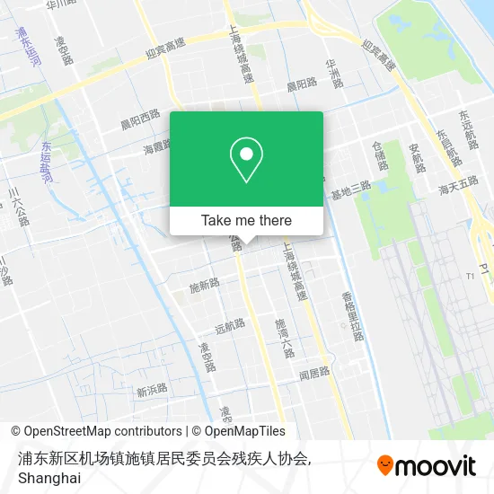 浦东新区机场镇施镇居民委员会残疾人协会 map