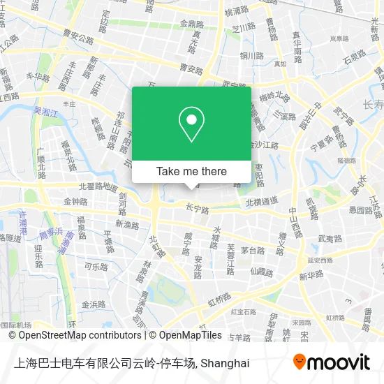 上海巴士电车有限公司云岭-停车场 map