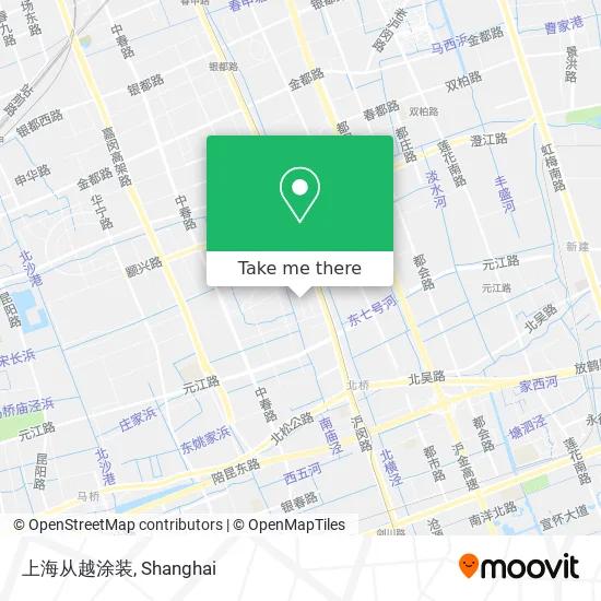 上海从越涂装 map