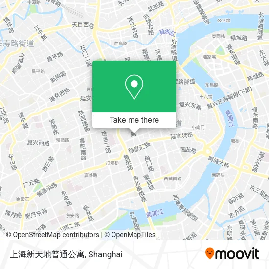上海新天地普通公寓 map