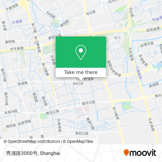 秀浦路3000号 map
