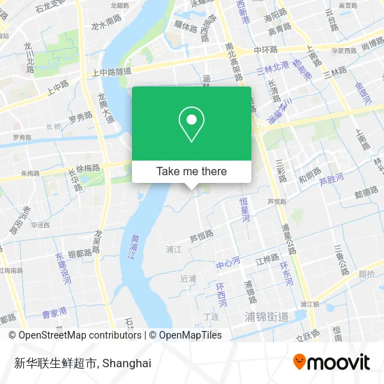 新华联生鲜超市 map