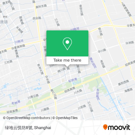 绿地云悦坊8號 map