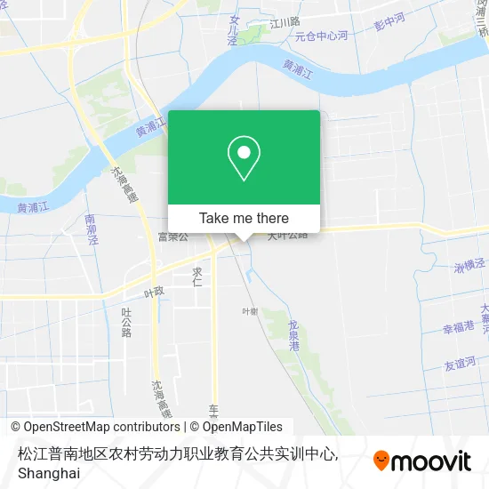 松江普南地区农村劳动力职业教育公共实训中心 map
