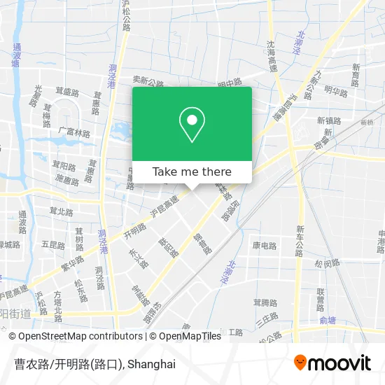 曹农路/开明路(路口) map