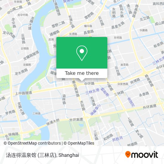 汤连得温泉馆 (三林店) map