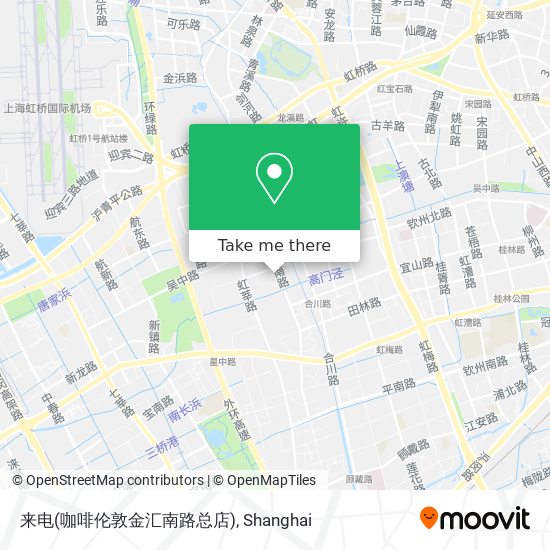 来电(咖啡伦敦金汇南路总店) map