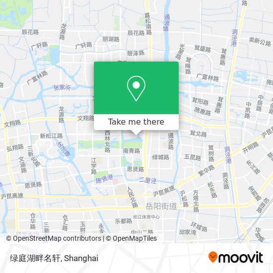 绿庭湖畔名轩 map